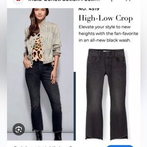 Cabi 4519 High-Liw Crop jeans